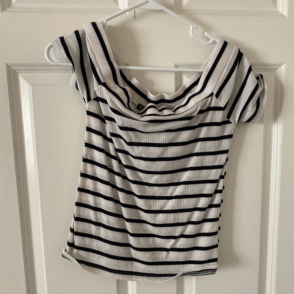 Body con off the shoulder top